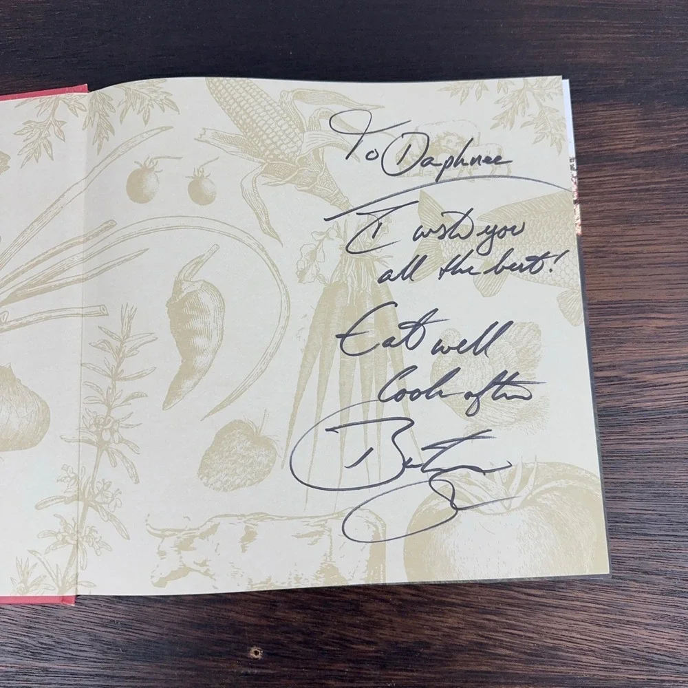Where There's‎ Smoke Barton Seaver Signed Hardcover Grilling BBQ Cookbook 2013